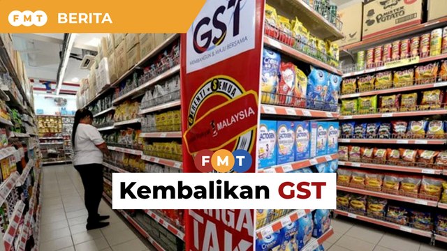 Rancang kembalikan GST dalam Bajet 2024, saran badan pemikir
