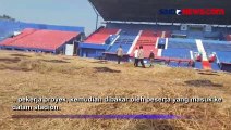Kebakaran Rumput Stadion saat Peringatan Satu Tahun Tragedi Kanjuruhan