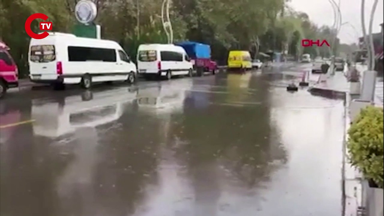 BARTIN'DA SAĞANAK SU BASKINLARINA SEBEP OLDU