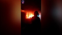 Así ha sido la extinción del devastador incendio en la discoteca de Atalayas en Murcia