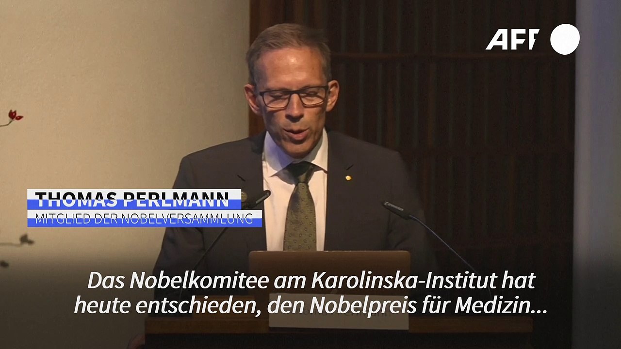 Medizin-Nobelpreis geht an mRNA-Impfstoff-Forscher