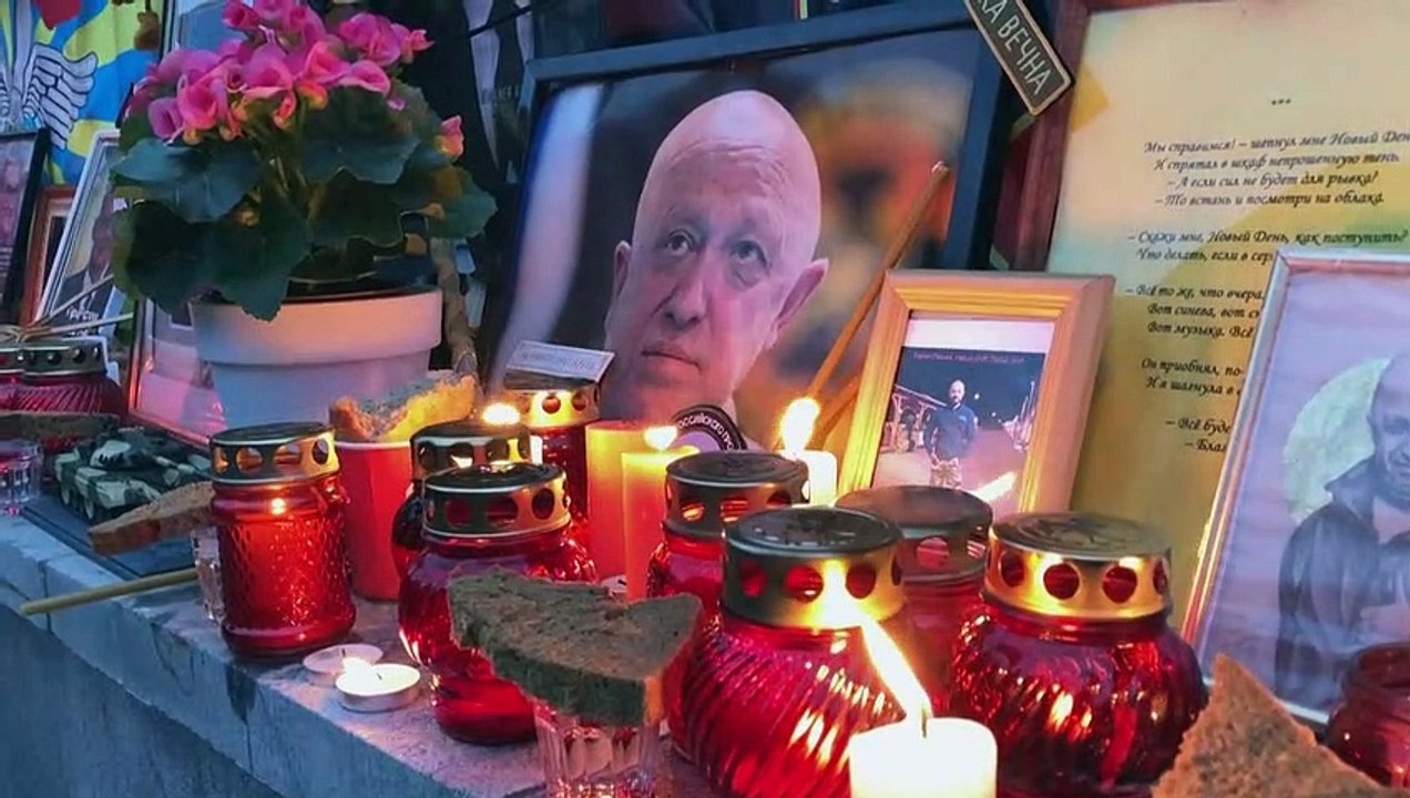 Verehrung für Wagner-Chef Prigoschin 40 Tage nach seinem Tod