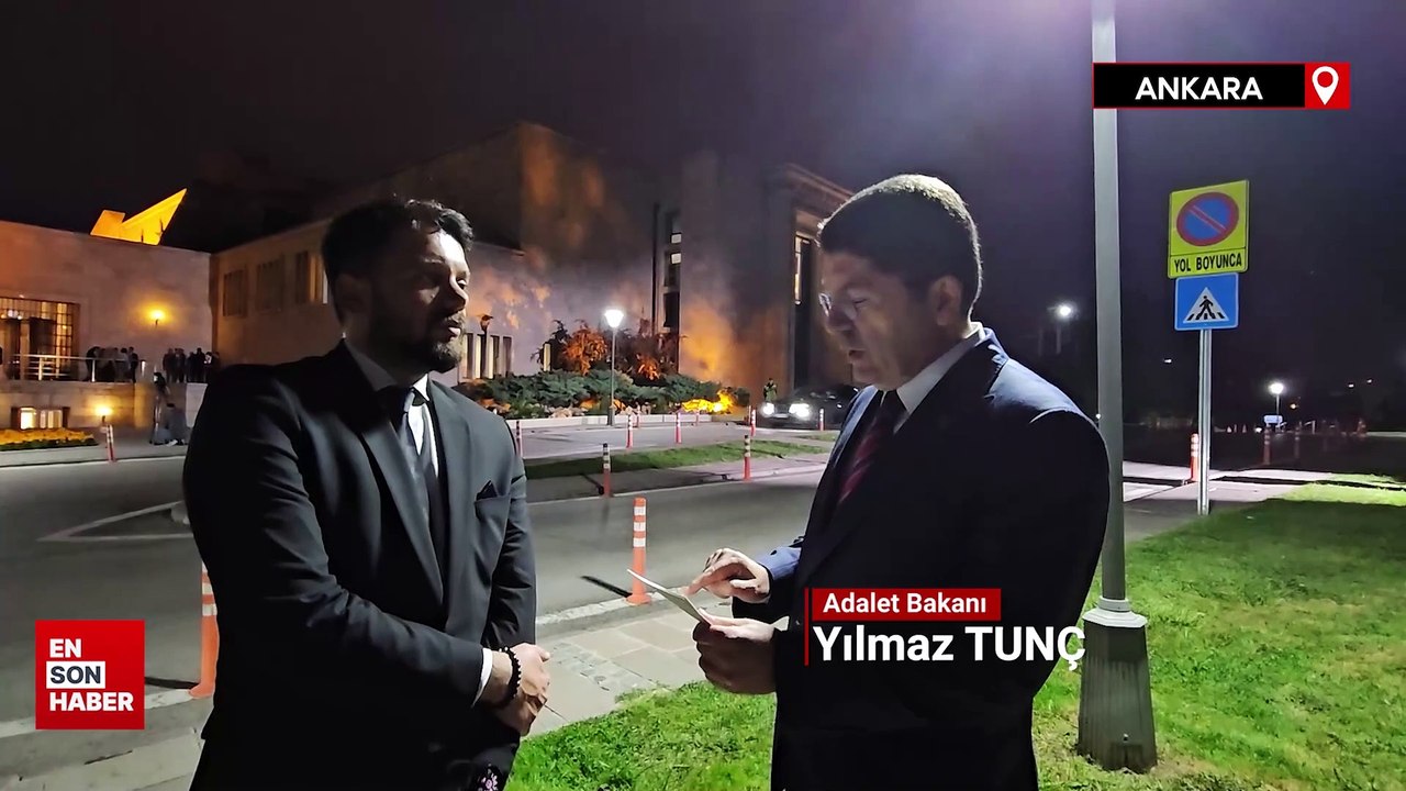 Adalet Bakanı Yılmaz Tunç'tan Ensonhaber'e özel açıklamalar