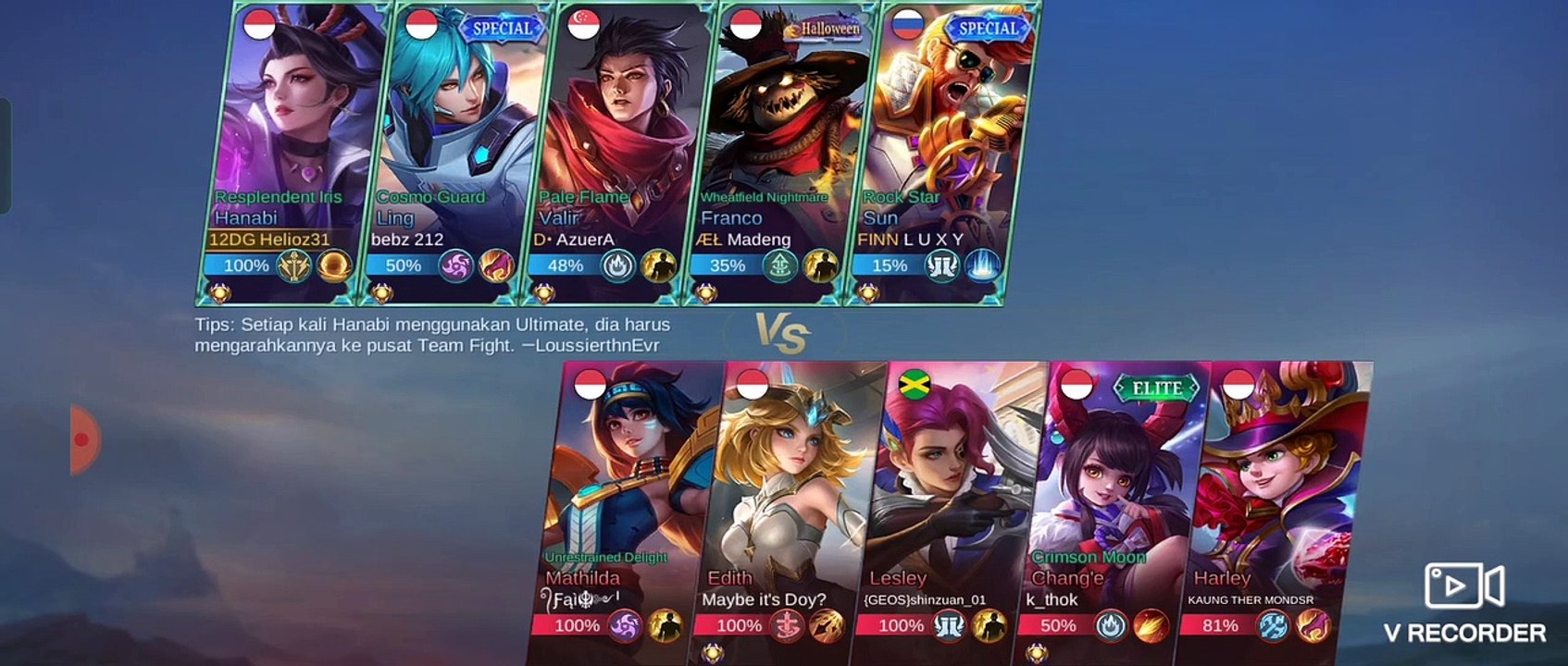 Hanabi MVP