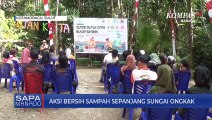 Aksi Bersih Sampah Dan Penanaman Bibit Pohon Di Kotamobagu