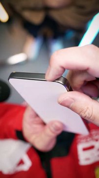 No iPhones were harmed...