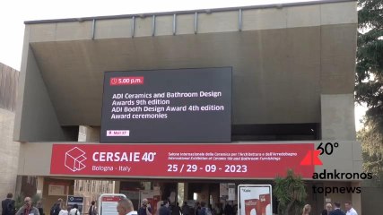 Cersaie, il made in Italy che piace all'estero