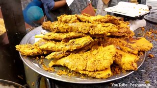 Bashir Darul Mahi - Hussain Chowk Gulberg, Lahore Street Food - Crispy Fried Fish - Lahori Fish Fry