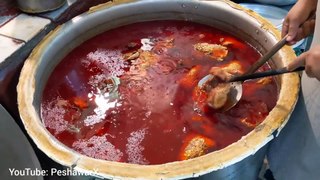 Subah ka Nashta - Shiekh Siri Paye - Head and Legs Fry, Pakistani Street Food Peshawar - Siri Paye