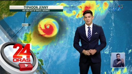 Posibleng magtagal sa loob ng PAR ang Bagyong #JennyPH at patuloy nitong hinahatak ang Habagat na magpapa-ulan - Weather update today (October 2, 2023) | 24 Oras