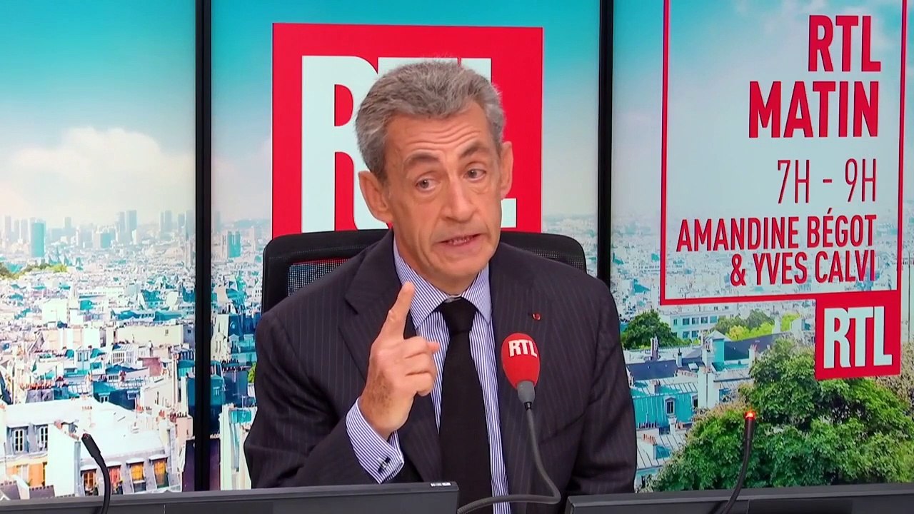"Il ne fallait pas poser la question ?" : Accrochage entre Nicolas Sarkozy et Amandine Bégot sur RTL
