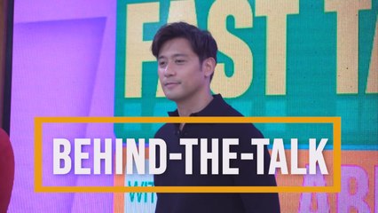 Fast Talk with Boy Abunda: Behind-the-talk with Rocco Nacino