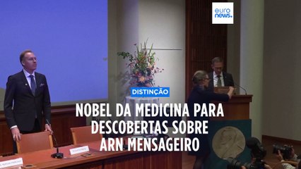 Prémio Nobel da Medicina atribuído a Katalin Karikó e Drew Weissman