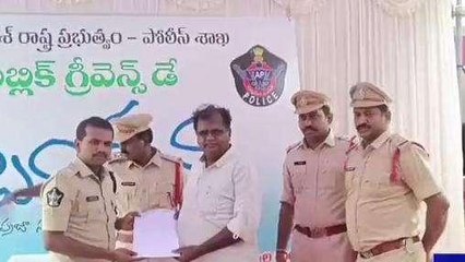 కాకినాడ జిల్లా: 58 అర్జీలు... అన్ని సివిల్ కేసులే - ఎస్పీ