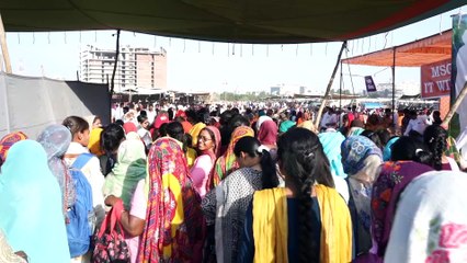 Jaipur में डेरा सच्चा सौदा के भंडारे में श्रद्धालुओं की जोरदार एंट्री  #DeraSachaSauda  #rajasthan