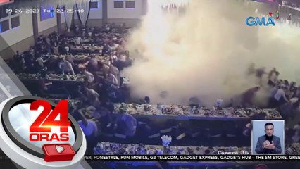 Simula ng sunog sa kasalan na ikinasawi ng 107, napanood sa inilabas na video | 24 Oras