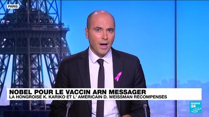 Le Nobel de médecine consacre les avancées sur le vaccin ARN messager contre le Covid