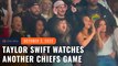 Taylor Swift’s NFL era: Pop star again watches Chiefs, Kelce amid romance rumors