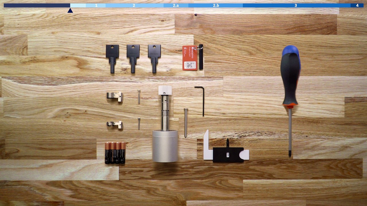 Guide d'installation de la Serrure et des Clés Intelligentes