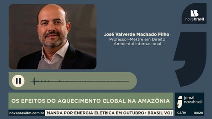OS EFEITOS DO AQUECIMENTO GLOBAL NA AMAZÔNIA