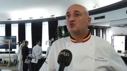 Concours du premier cuisinier de Belgique : "Un beau tremplin" (David Martin)