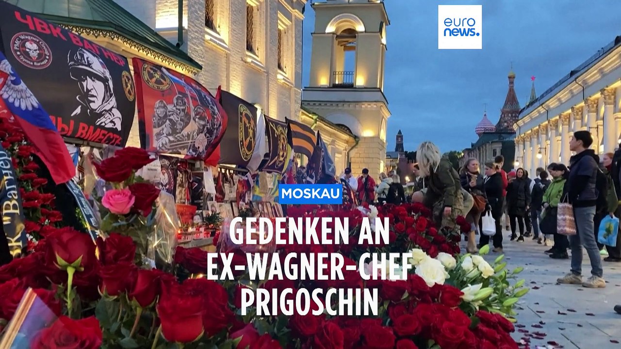 Ex-Chef der Söldnergruppe 'Wagner' wird noch immer als Held verehrt