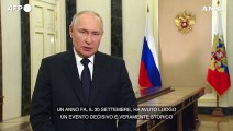 Putin celebra la 