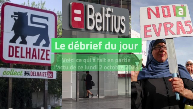 Le débrief du lundi 2 octobre 2023
