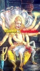 Vishnu as narshima and ram | devotional status| krishna editz