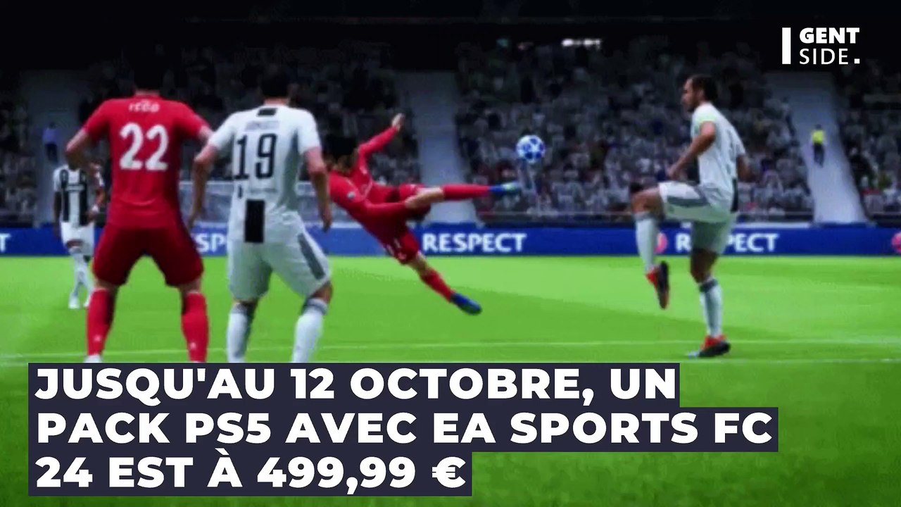 PS5 : ce pack avec EA Sports FC 24 est à prix cassé, c'est du jamais-vu
