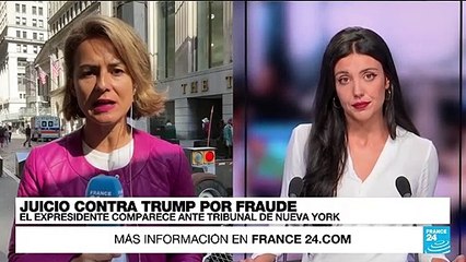 Informe desde Nueva York: Donald Trump se presentó en la Corte por su juicio civil por fraude