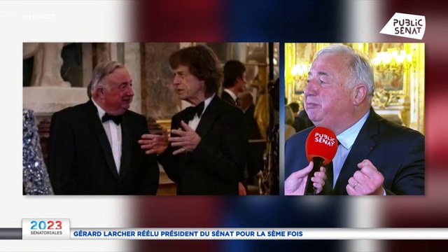 Conversation avec Mick Jagger : « Nous avons évoqué le Val de Loire », confie Gérard Larcher