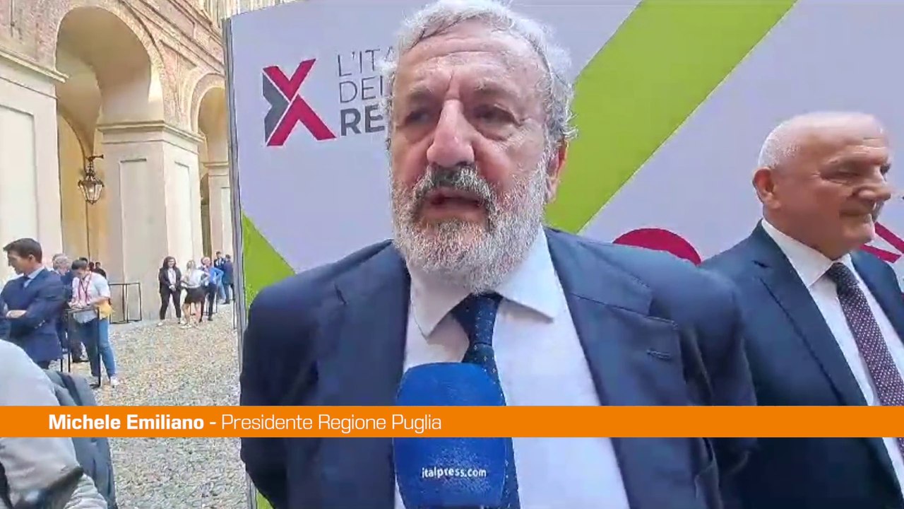 Autonomia, Emiliano “Regioni vigileranno per evitare disastro per Sud"