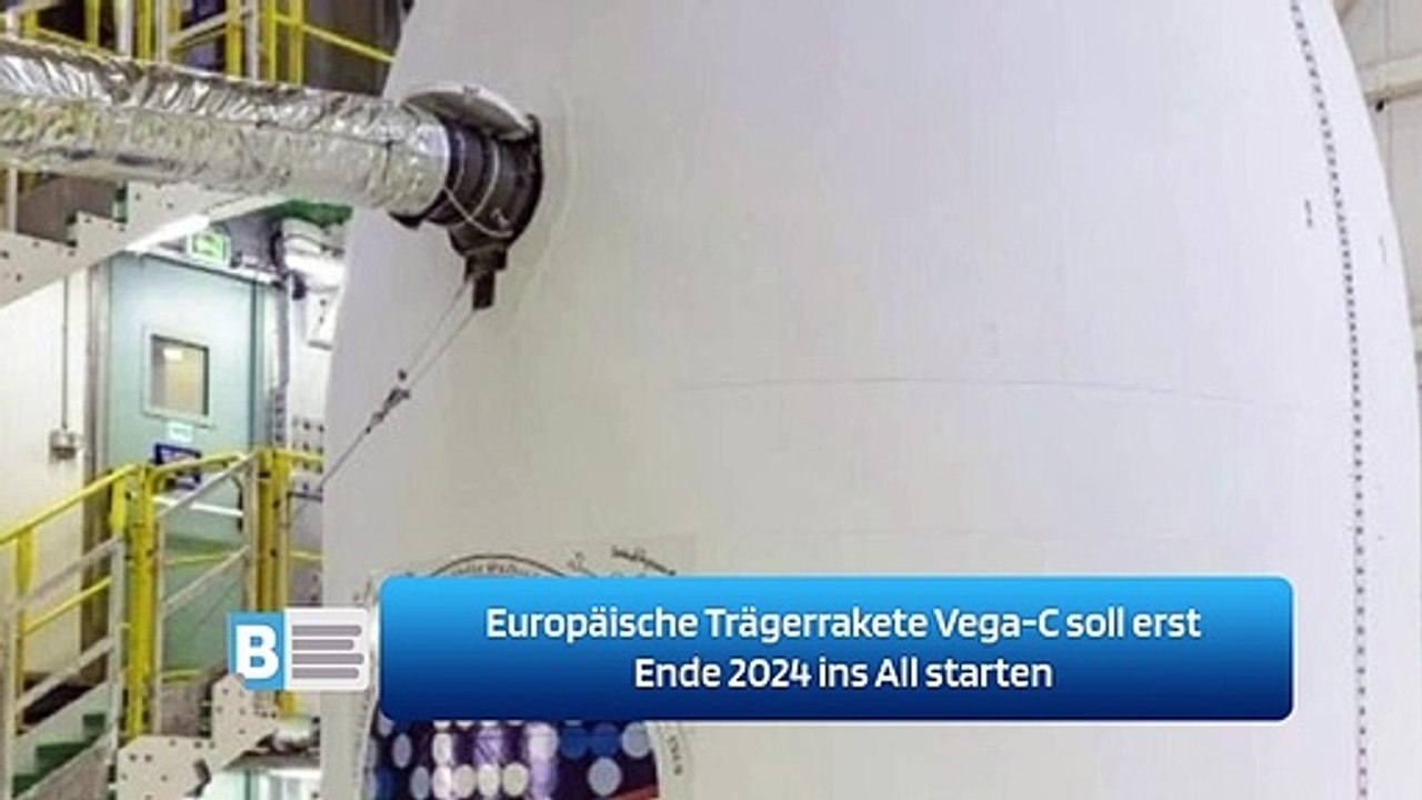 Europäische Trägerrakete Vega-C soll erst Ende 2024 ins All starten