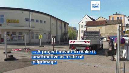 Work begins on Hitler's house to turn into police station