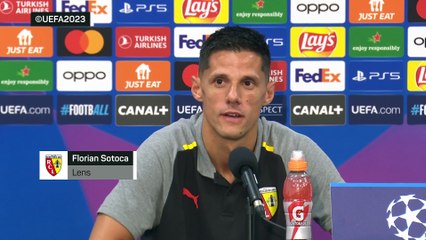 Sotoca : "On n'a pas de complexe à avoir"