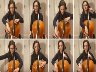 Questa canzoncina ve la ricordate tutti. Eccola suonata con 8 violoncelli