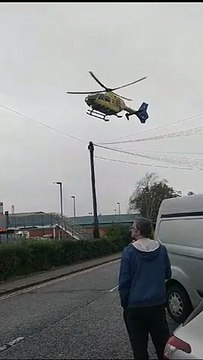 Air ambulance lands in Chorley as emergency services respond to ‘medical episode’