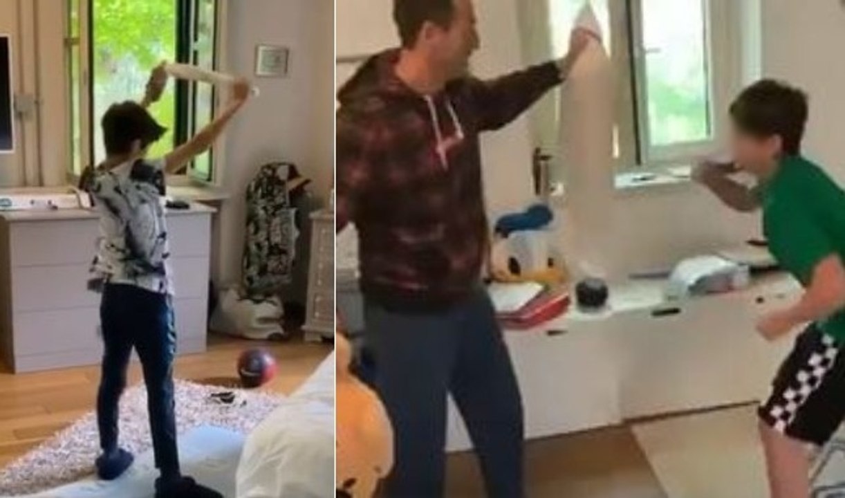 David Lee e Louis Thomas Buffon, mamma Alena Seredova riprende gli allenamenti in casa