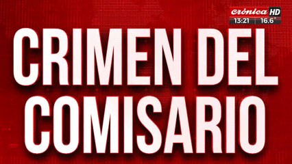 Crimen del comisario: el video del asesinato