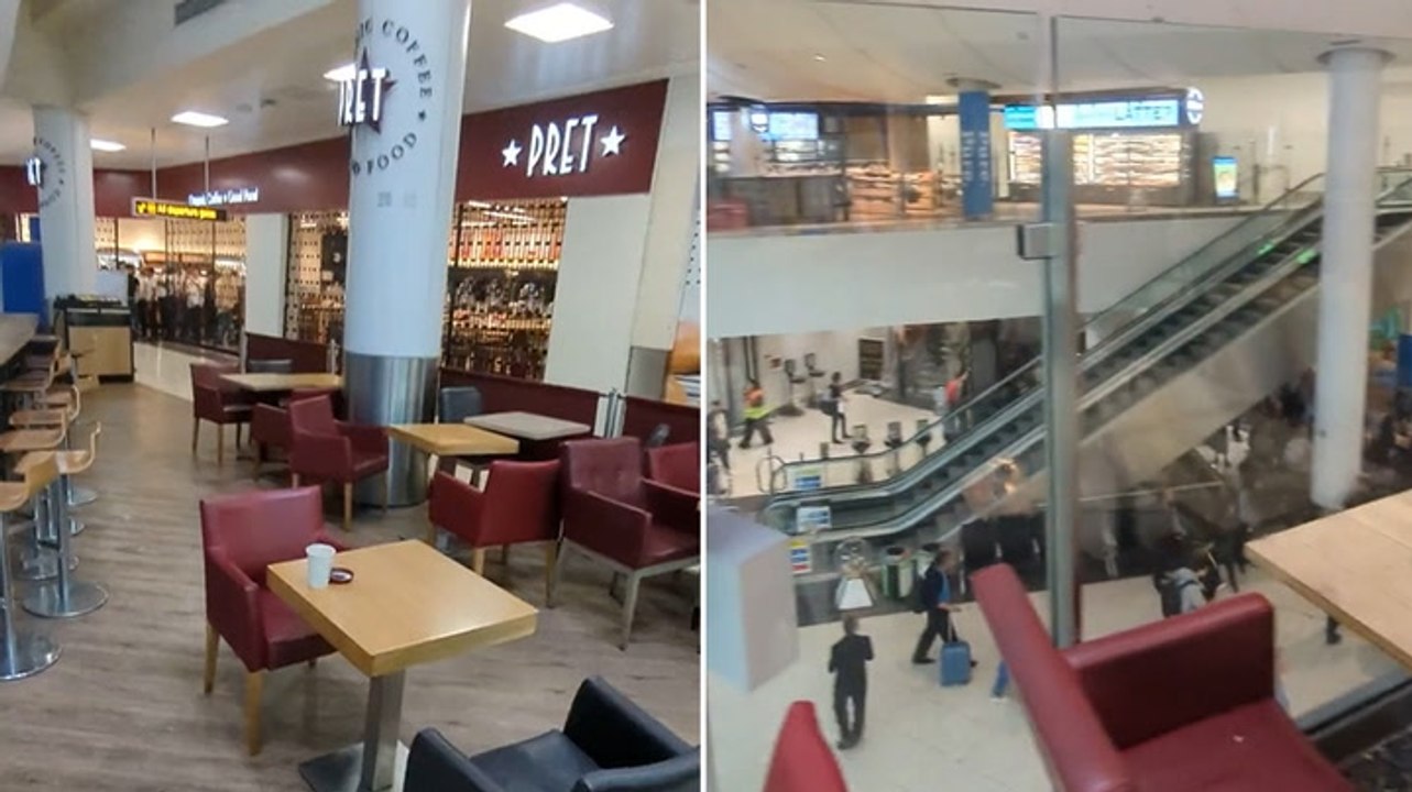 Gatwick airport alarms ring as North Terminal evacuated after fire alert