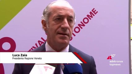 Regioni, Zaia: "Bene Mattarella su autonomia. Europa scandalosa sui migranti"