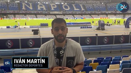 Alineación del Nápoles contra el Real Madrid