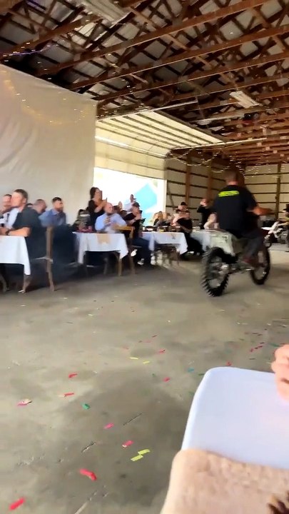 Wedding Wheelie Fail