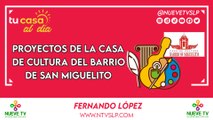 Proyectos de la Casa de Cultura del Barrio de San Miguelito.