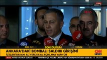 Son dakika haberi: Ankara'daki bombalı saldırı! Bakan Yerlikaya'dan önemli açıklamalar