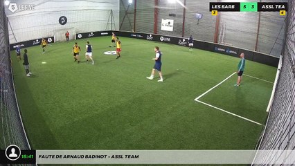 Faute de Arnaud Badinot - ASSL TEAM