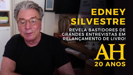 EDNEY SILVESTRE REVELA BASTIDORES DE ENTREVISTAS HISTÓRICAS EM REEDIÇÃO DE "CONTESTADORES"!