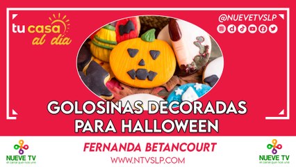 Golosinas decoradas para Halloween