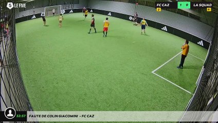 Faute de Colin Giacomini  - FC CAZ